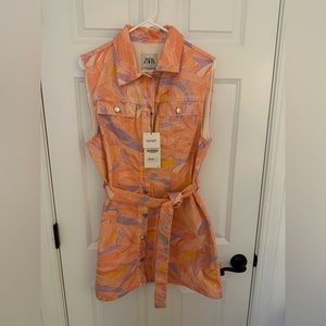 Zara utility dress
